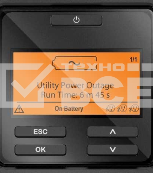 Источник бесперебойного питания APC Smart-UPS SRT SRT2200XLI 1980Вт 2200ВА черный