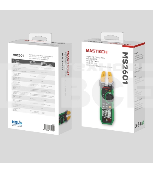 Токовые клещи MS2601 MASTECH
