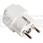 Переходник сетевой с китайской вилки на евровилку, с заземлением, фото2