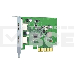 Карта расширения QNAP QXP-10G2U3A USB Dual Port Adapter, 2 x 10Gb/s USB 3.2 Gen 2, PCIe Gen3 x2, фото2