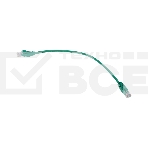 Патч-корд U/UTP, CAT 5e, RJ45-RJ45, 26AWG, ZH нг(А)-HF, зеленый, 0,3м  REXANT, фото2