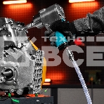 Шланг пневматический Stels ПВХ, 10x16 мм, 18 бар, армированный, прозрач., быстросъем, 3 0м, фото4