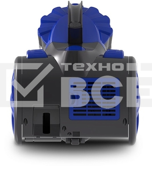 Пылесос Blackton Bt VC1604C черный/синий, 350/1600 Вт, уборка сухая, пылесборник контейнер, 2 л