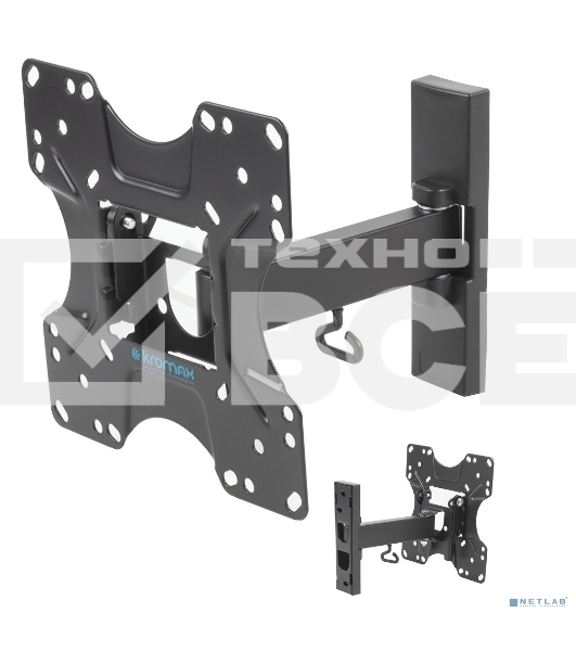 Кронштейн Kromax OPTIMA-213 черный 20