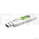 Флеш диск 64GB USB 3.2 Gen1 AUV320-64G-RWHGN White/Green, фото2