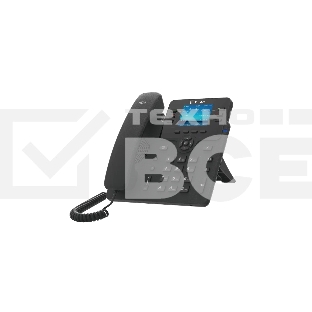 IP-телефон Flat-Phone B6: 6 SIP-аккаунтов, 2 порта 10/100/1000BASE-T (RJ-45), ЖК-дисплей, PoE