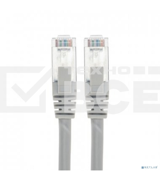  Патч-корд F/UTP, CAT 5e, RJ45-RJ45, 26AWG, ZH нг(А)-HF, серый, 3м  REXANT