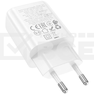 Сетевое зарядное устройство Hoco N61 Gentle 20W 3A (PD+QC) белый