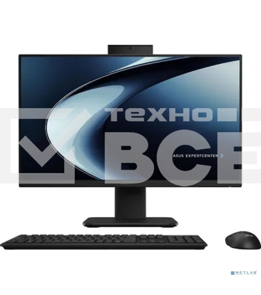 Моноблок Asus P440VAK-BPC1410 23.8' Full HD i5 13420H (2.1) 16Gb SSD512Gb UHDG без ОС GbitEth WiFi BT 120W клавиатура мышь Cam черный 1920x1080