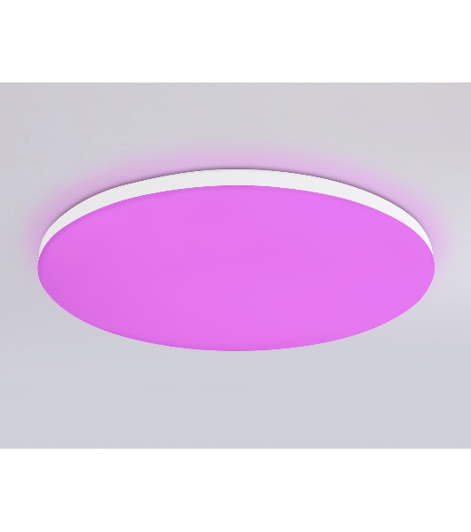 Умный светодиодный светильник FZ2002 WH белый IP54 25W 3000K-6500K+RGB Wi-Fi Алиса/Tuya/Smart Home/Alexa D370*55 (ПДУ ИК)