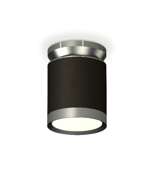 Светильник Ambrella Light XS8142040 SBK/PPH черный песок/графит полированный GX53 (N8919, C8142, N8133)
