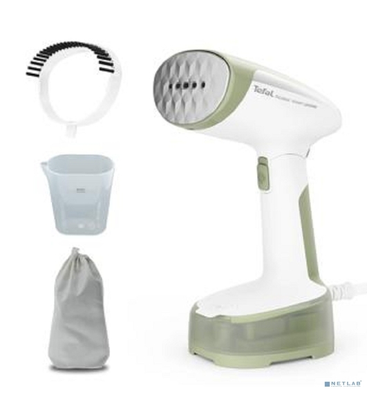 Отпариватель Tefal DT3053E1 белый/зеленый, 1300 Вт, 20 г/мин, 120 мл