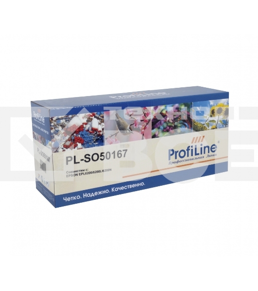 Картридж струйный PL-S050167 для принтеров Epson EPL 6200/6200L 3000 копий ProfiLine