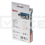 Разветвитель USB 2.0 Buro BU-HUB4-0.5R-U2.0 4порт. черный, фото9