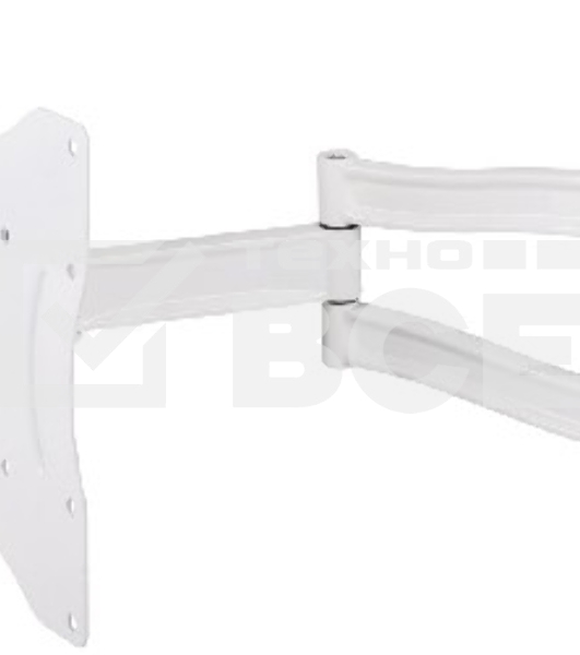 Кронштейн для телевизора Kromax TECHNO-3 белый 15'-40' макс.20кг настенный поворот и наклон