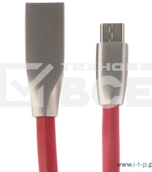Кабель USB 2.0 Cablexpert CC-G-USBC01R-1.8M, AM/Type-C, серия Gold, длина 1.8м, красный, блистер