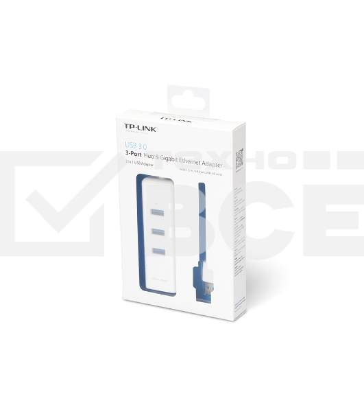 Сетевой адаптер Gigabit Ethernet TP-Link UE330 USB 3.0