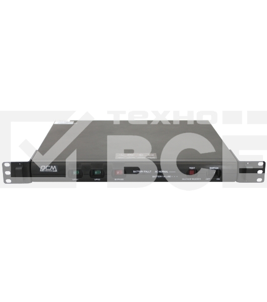 Источник бесперебойного питания Powercom King Pro RM KIN-600AP RM 360Вт 600ВА черный