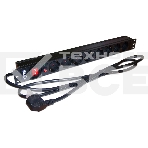 Блок распределения питания Lanmaster TWT-PDU19-16A8P-3.0 гор.размещ. 8xSchuko базовые 16A C14 3м, фото 1