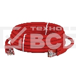 Патч-корд GCR прямой 5.0m UTP кат.6, красный, 24 AWG, литой, ethernet high speed, RJ45, T568B, фото2