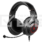 Наушники с микрофоном A4 Bloody G220S черный 2м мониторные USB оголовье (G220S USB/ BLACK), фото 1