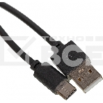 Кабель USB (m)-USB Type-C (m) 3м черный, фото 1