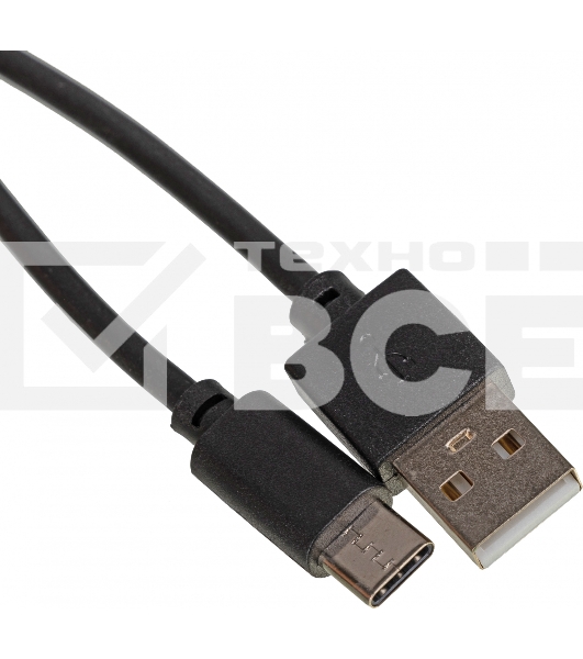 Кабель USB (m)-USB Type-C (m) 3м черный