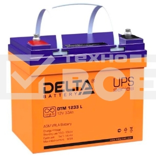 Батарея Delta DTM 1233 L (12V, 33Ah)