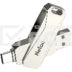 Флеш диск USB Drive Netac U782C NT03U782C-032G-30PN dual USB3.0+TypeC 32GB, retail version, фото12