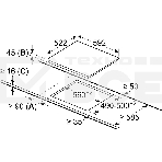 Электрическая варочная панель Bosch PKE611BB2E, фото 1