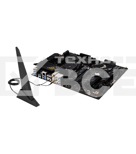 Материнская плата ASUS TUF GAMING B550-PLUS WIFI II, AM4, AMD B550, 4xDDR4, 6xSATA, 2xM.2, 1xPCI-E 3.0 x16, 1xPCI-E 4.0 x16, 3xPCI-E x1, 1xDP, 1xHDMI, 1x 2.5Gb LAN, 2xUSB-A 3.2 Gen 1, 1xUSB-A 3.2 Gen 2, 1xUSB-C 3.2 Gen 2, 3x3.5 мм, 7.1, ATX