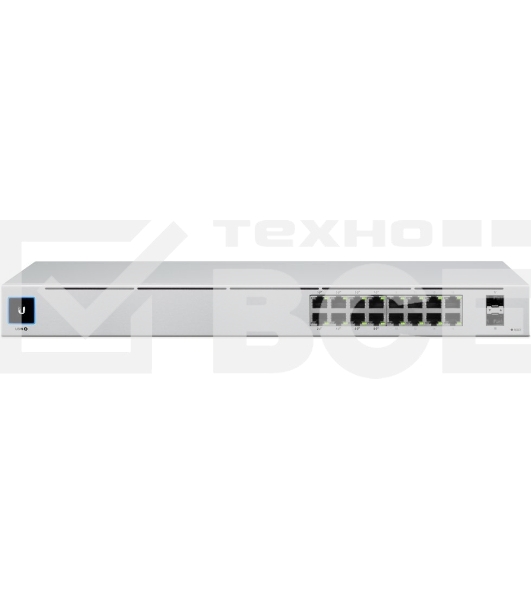 Коммутатор Ubiquiti UniFi USW-16-POE 2SFP 8PoE+ 42W управляемый