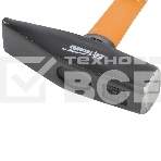 Молоток слесарный Sparta 600 г, фибергласовая обрезиненная рукоятка, фото 1