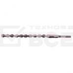 Бур по бетону, двойная спираль, Cobalt W-tip, 16x310 мм, SDS PLUS Denzel, фото3