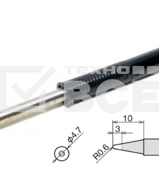 Жало для паяльника Goot RX-80HRT-2B