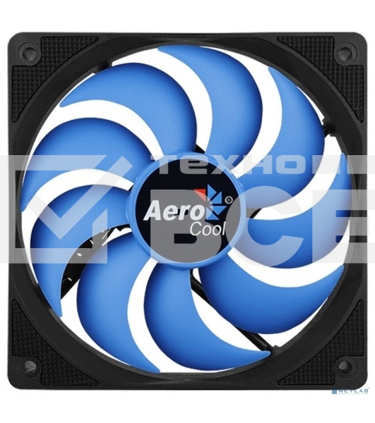 Вентилятор для корпуса AeroCool / Formula Motion 12 Plus черный, 120 мм, 1200 об/мин, 22.1 дБ, 3 pin