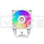 Кулер PCCooler R400 ARGB белый 92мм алюминий+медь 2200rpm 30db 4-pin 180W 133мм, фото8
