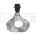 Светильник декоративный настольный Форте, основание кольцо под черный мрамор, белый абажур, цоколь Е27, 60Вт, фото4