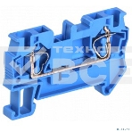 Клемма пружинная КПИ 2в-4 41А синий, фото 1