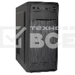 Компьютерный корпус Miditower ExeGate XP-332 Black, ATX, <XP500, Black,120mm>, 2*USB, Audio, фото2