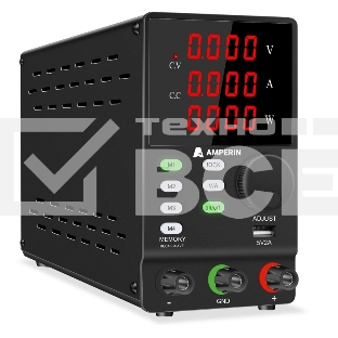Лабораторный блок питания программируемый Amperin AI-MW3010 30V, 10A, 0,3 кВт