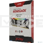 Оперативная память Kingston Fury Renegade, DDR5, 32GB (2x16GB), 6800MHz, CL36, DIMM, с радиатором, RGB, серебристый, фото11