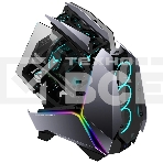 Корпус без блока питания JONSBO MOD-5, Full-Tower, TG, no fans, 2xUSB-A 3.0 + 1xUSB-C 3.2, ATX, mATX, mITX Gray, фото13