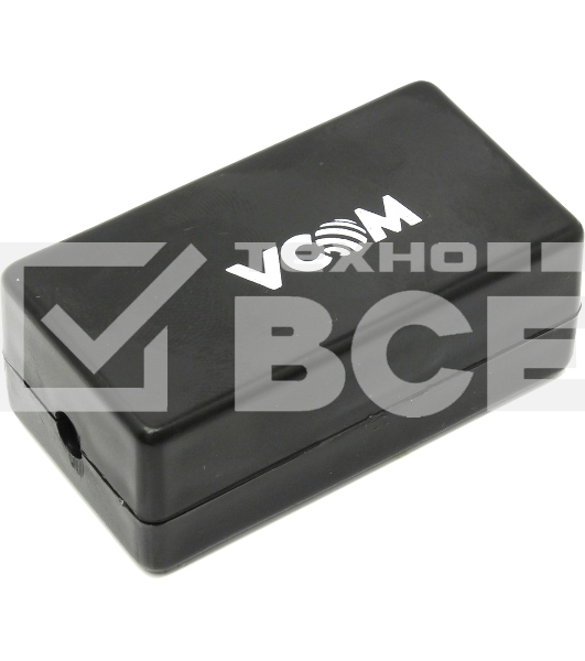 Соединительный бокс для витой пары UTP cat. 5e, 6 T568A/B, IDC: krone, черный VCOM <NM211>