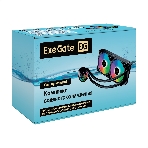 Система жидкостного охлаждения ExeGate BlackWater-240V3.PWM.ARGb черный, 120 мм, алюминий/медь, 1800 об/мин, 37 дБ, 4 pin, 150 Вт, фото10