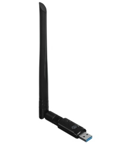 Сетевой адаптер WiFi + Bluetooth Digma DWA-BT5-AC1300E AC1300 USB 3.0 (ант.внеш.съем) 1ант. (упак.:1шт)