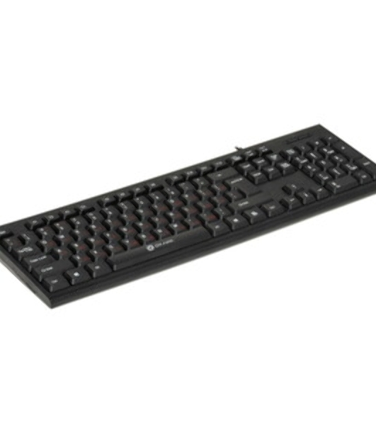 Клавиатура проводная Oklick 120M, USB, черный