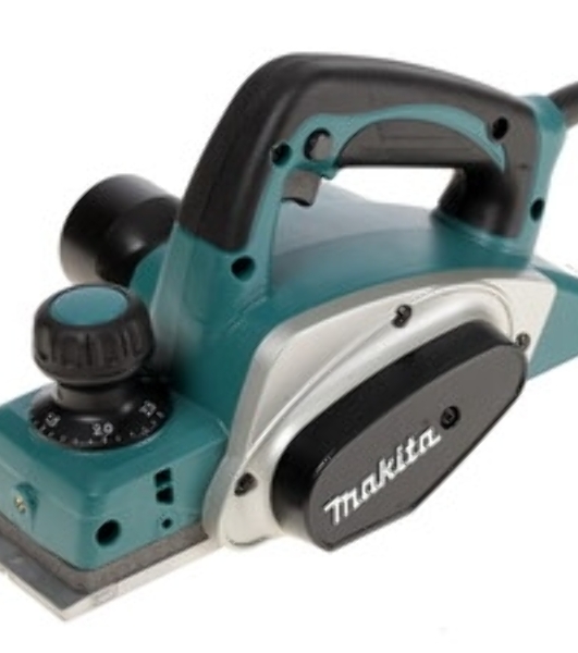Рубанок Makita KP0800 Рубанок,620Вт,17000об\м,ширина-82мм,глуб-2.5мм,2.6кг,кор