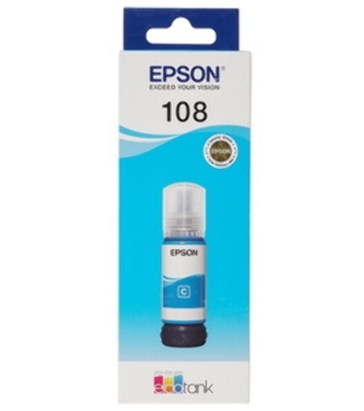 Контейнер с голубыми чернилами Epson C13T09C24A