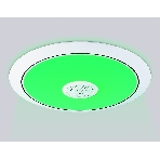 Музыкальный светодиодный светильник Ambrella light FZ720 WH белый IP20 52W 3000-6500K+RGB Music 450*65 (ПДУ ИК), фото4